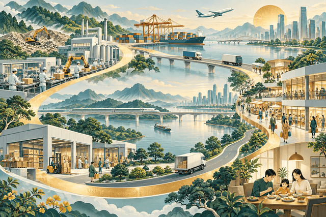 经济循环为何选“畅通无阻”：比喻与落点双重验证｜2023国考副省级第21题