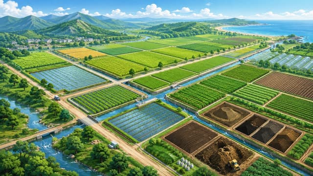 高标准农田“一平两通三提升”怎么考？2026国考第27题分区与禁限区辨析