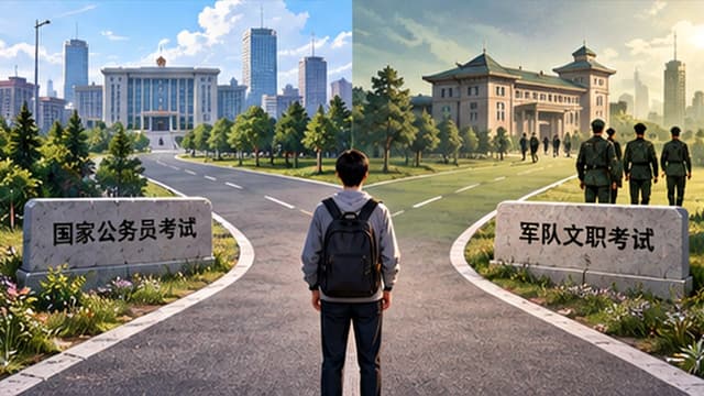 国考和军队文职一样吗？招录主体、岗位与考试都不同
