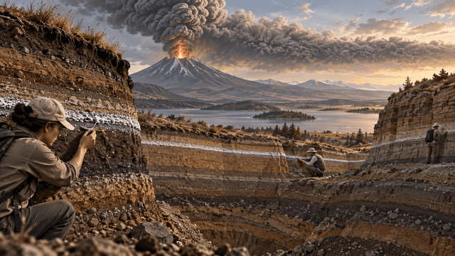 火山灰年代学为何能测定地质年代｜2023国考行政执法类第44题