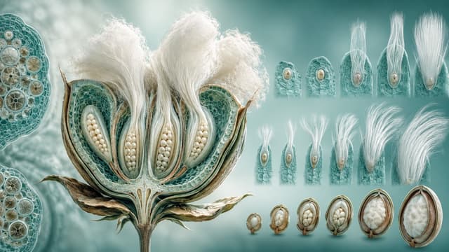 棉纤维与棉籽为何共享早期窗口？第40题预测下文的机制展开