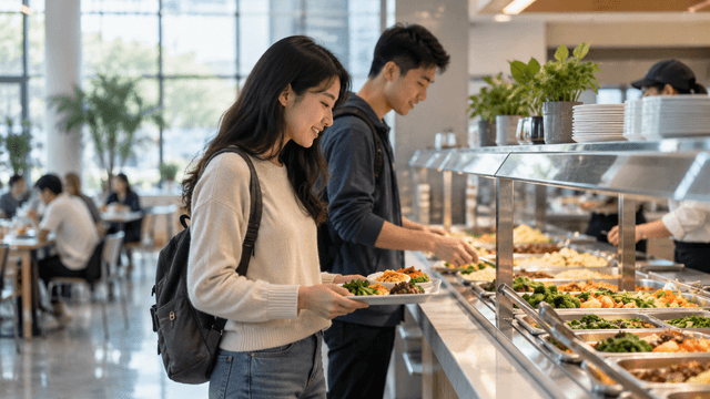 青云食堂一顿多少钱？先核当期菜单与收费范围