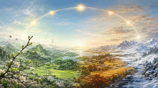 一年有多少个节气？二十四节气的第一个节气为什么是立春
