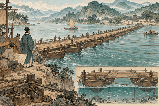 采石浮桥如何读懂？2024国考副省级56—60题完整篇章解析