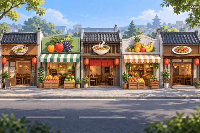 先把双铺餐厅看成一块，再安排四个租户：行政执法卷解题复盘（2023第68题）