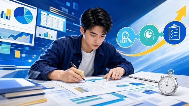 资料分析会做却算得慢怎么办？按“定位—列式—估算—核验”训练