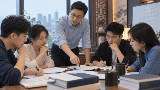 刷题阶段是自己做还是老师带着讲？两者要按顺序配合