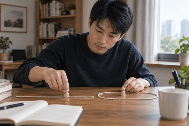 行测相遇问题中，两人同向和相向时为什么一个用速度差、一个用速度和？