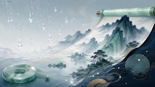 江山与画卷是什么关系？第78题先判比喻，再用“春雨—甘露”对应