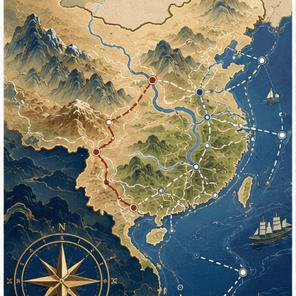 从太白山到庐山：2026云南省考常识第13题如何用“地名—省份—大区”三跳定位？