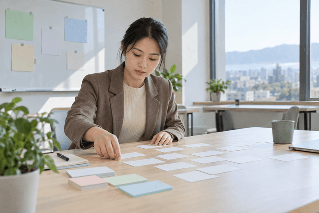 结构化面试组织计划题怎样先定成果，再安排活动流程？