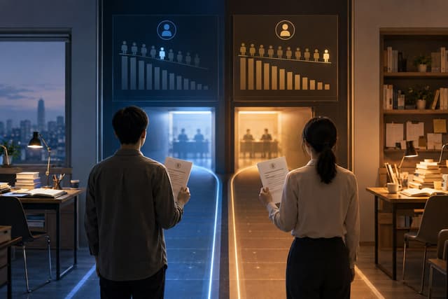 公务员笔试同样分数，为什么有人进面有人陪跑？先看职位排名而非孤立分数