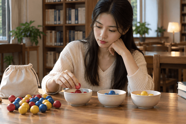 行测最不利情况题，保证三个同色和保证三个红色为什么答案不同？