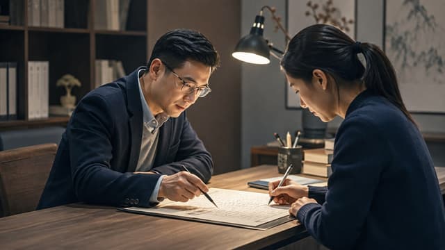 申论1对1面批到底批什么？不是写几句评语，而是当面拆开答题思路