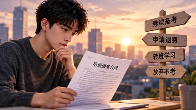 没合适岗位、没有参加考试，还要交后续费用吗？先查班型