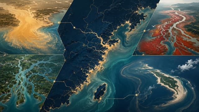 河流入海口的地貌名片如何匹配｜2026国考地市级第29题
