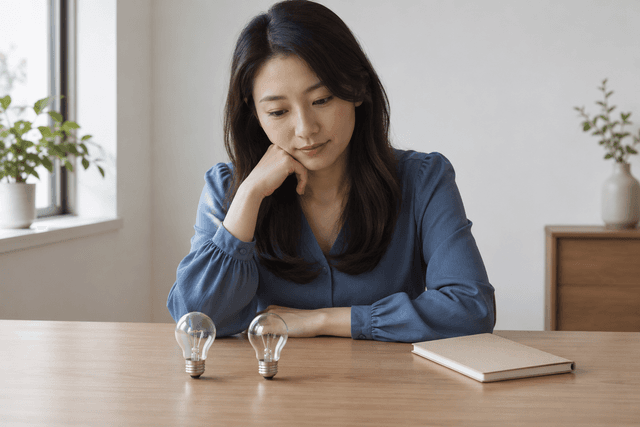 灯泡标着额定功率，换个电压后还能直接比较实际功率吗？