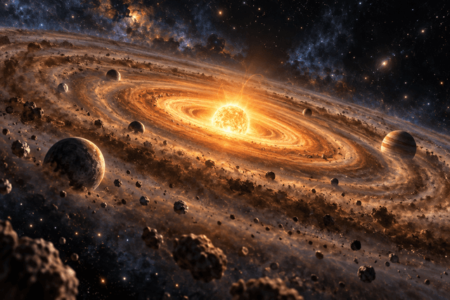 原行星盘细节题：必经阶段与持续供给不能混同｜2023国考行政执法第57题