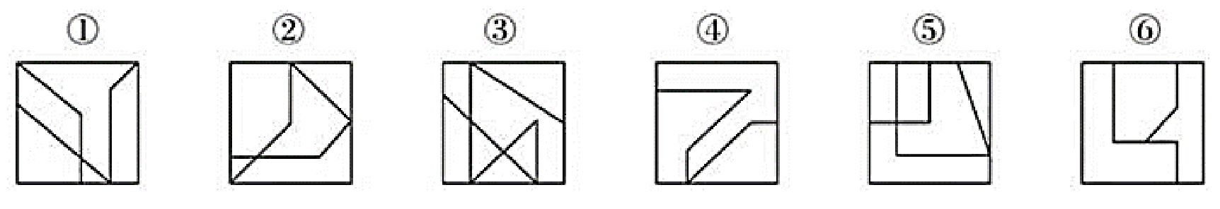 第84题六幅完整一笔画分类图