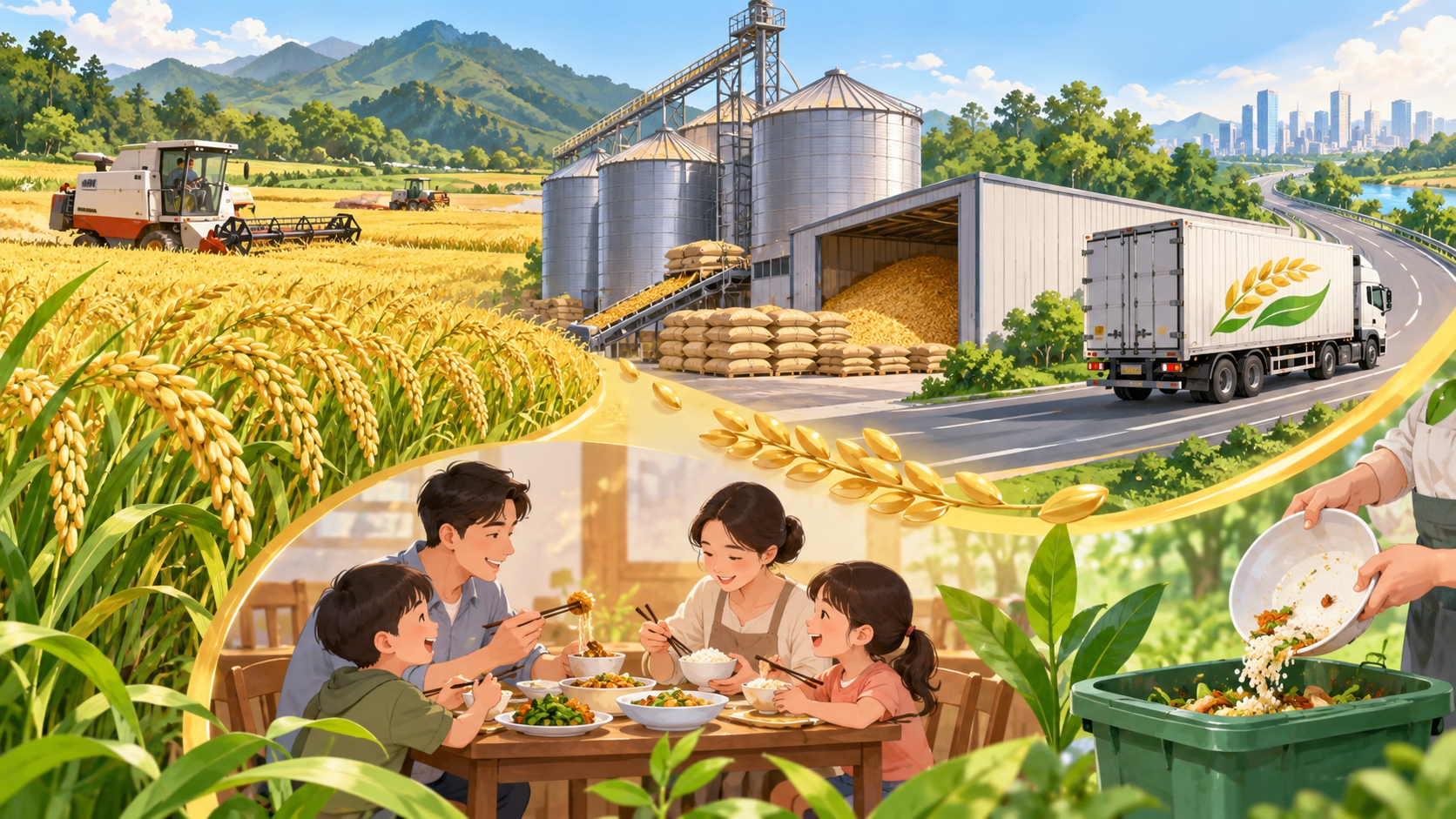节粮六句怎样连成问题到对策：地市级51题