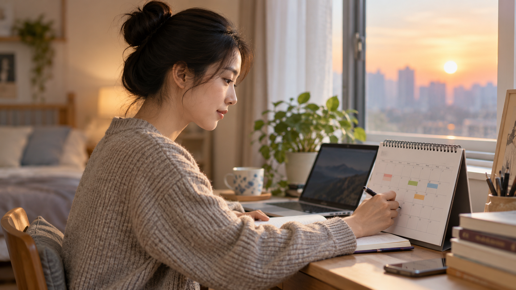 青云上课时间怎样安排？样本作息与本人当期课表分别核对