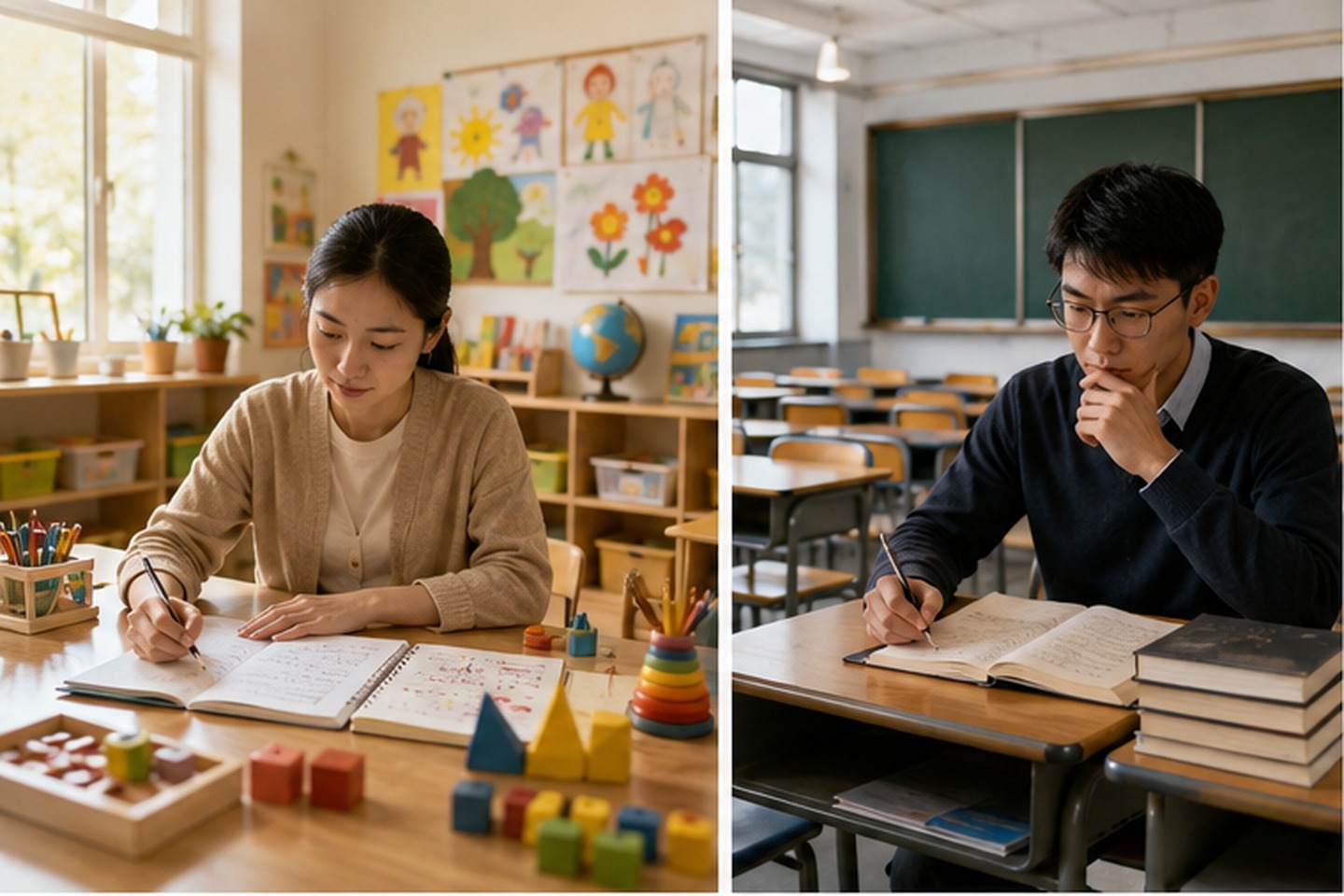 事业单位联考D类一定分D1和D2吗？小学教师与中学教师要按岗位确认原创封面