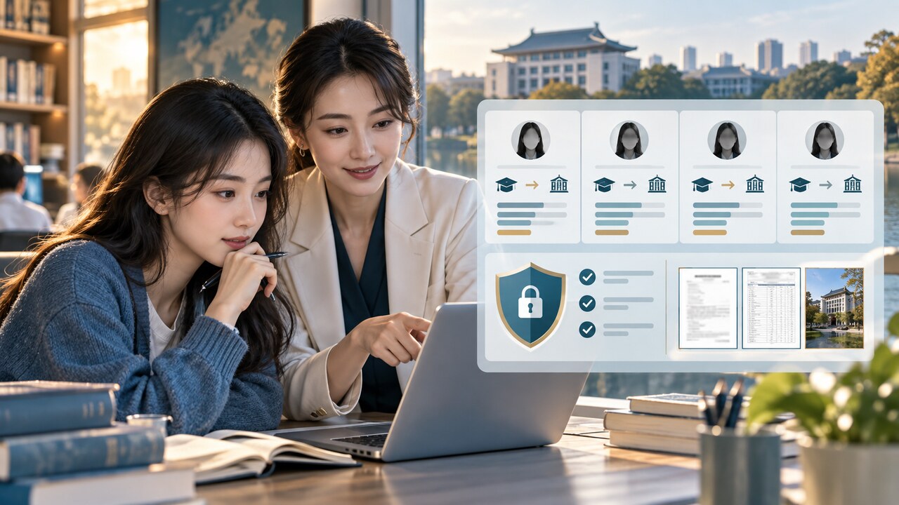 能否查看与自己背景相近的成功案例？先保护隐私再核验