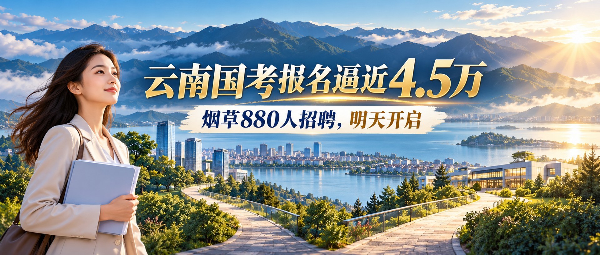 云南国考报名与烟草招聘新机会