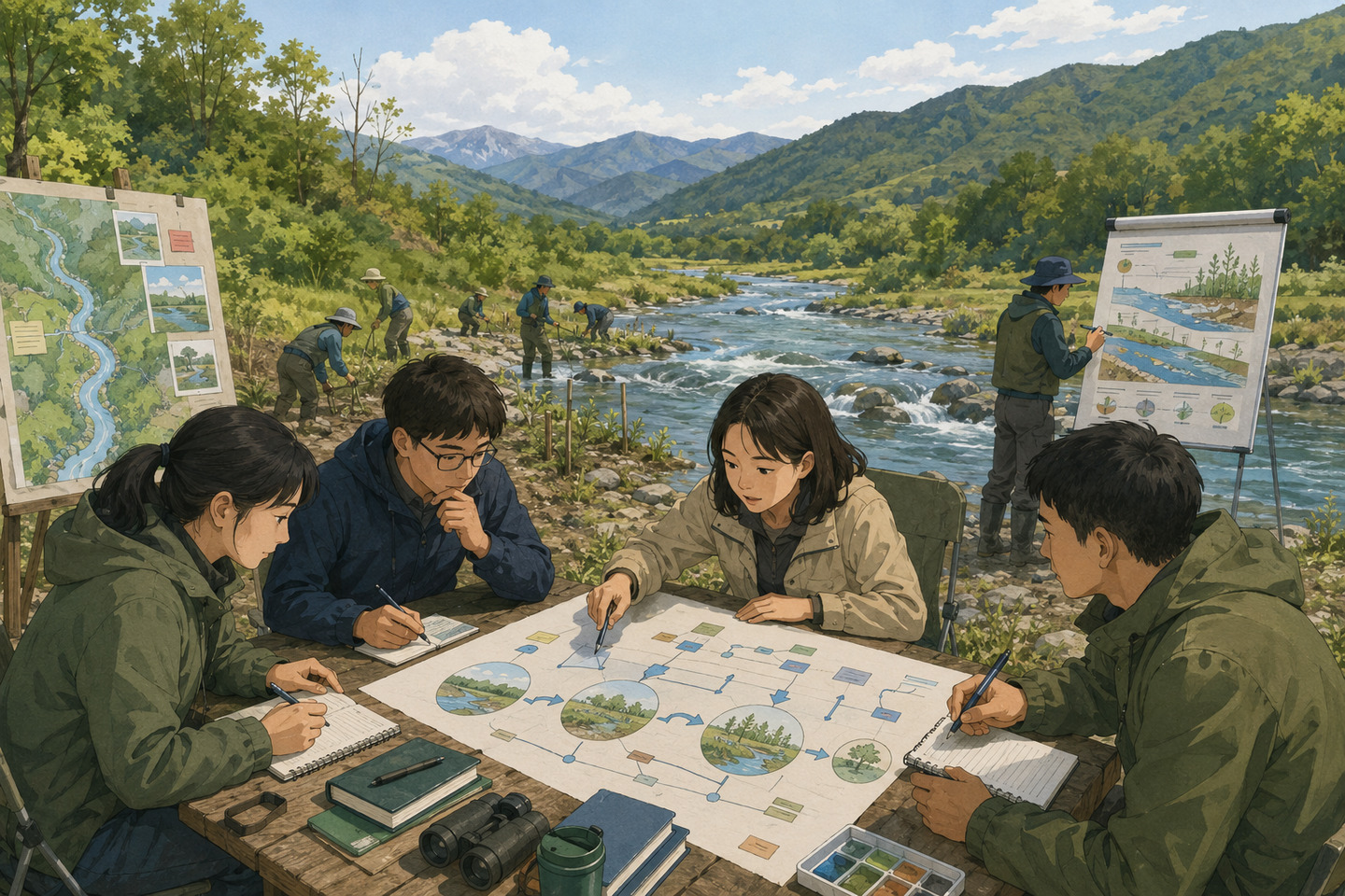 申论概括生态修复做法怎样写出作用？用“动作—机制—结果”压缩材料